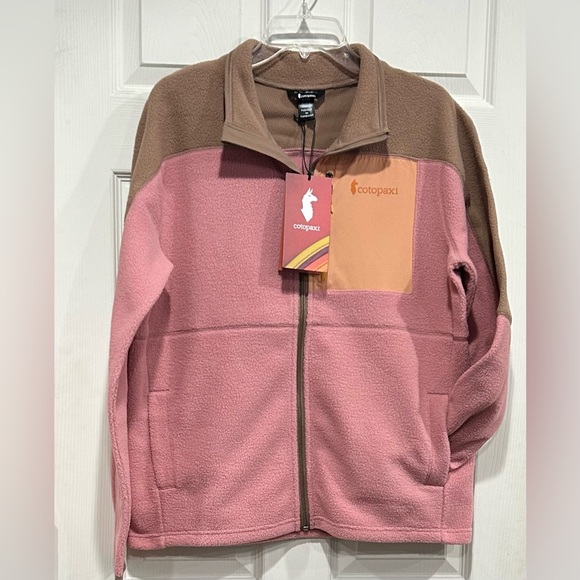 cotopaxi Jackets & Blazers - Cotopaxi Women's Large Abrazo Fleece Full-Zip Jacket Rose Pink Reishi NWT